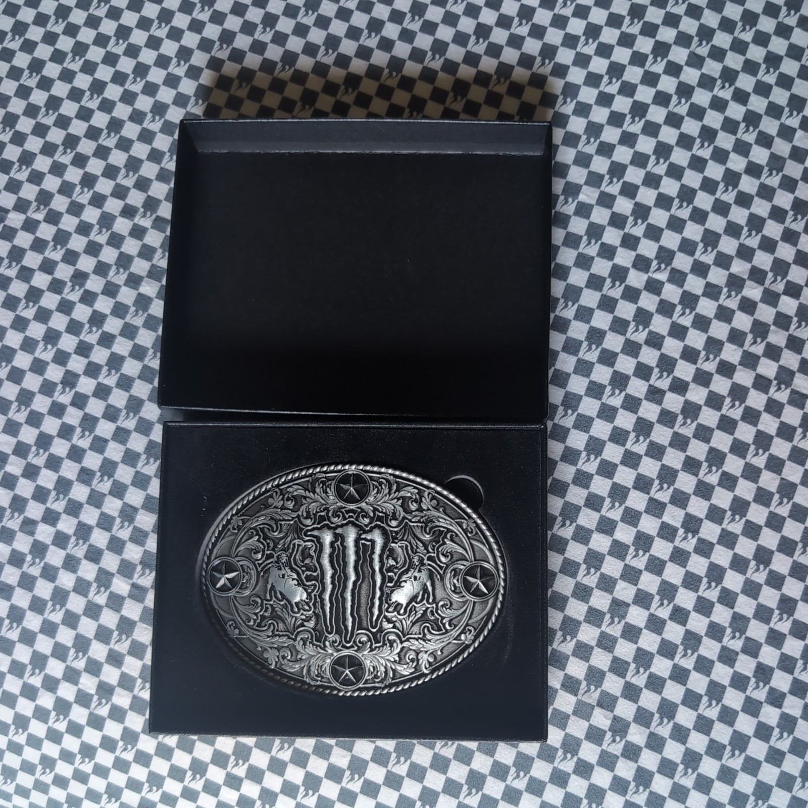 Monster Energy Morgan Wallen Rodeo Cowboy Belt Buckle