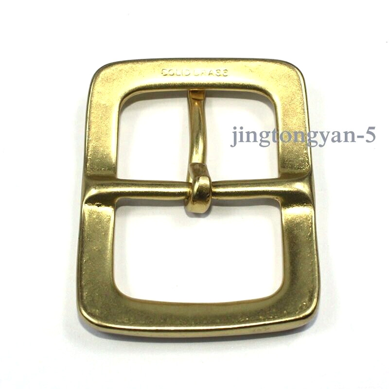 Solid Brass Belt Buckle Men&rsquo;s Pin Belt Buckles Fits For 1.5 inches Belt