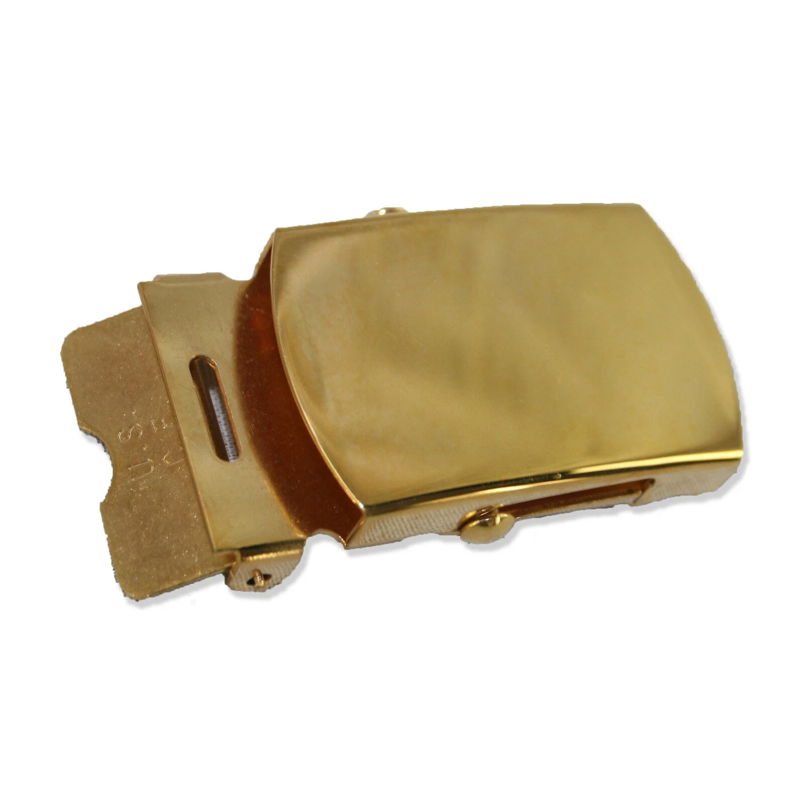 USGI GoldPlated Trousers Belt Buckle 1 5/16&Prime; 8315-01-465-9018 « NEW »
