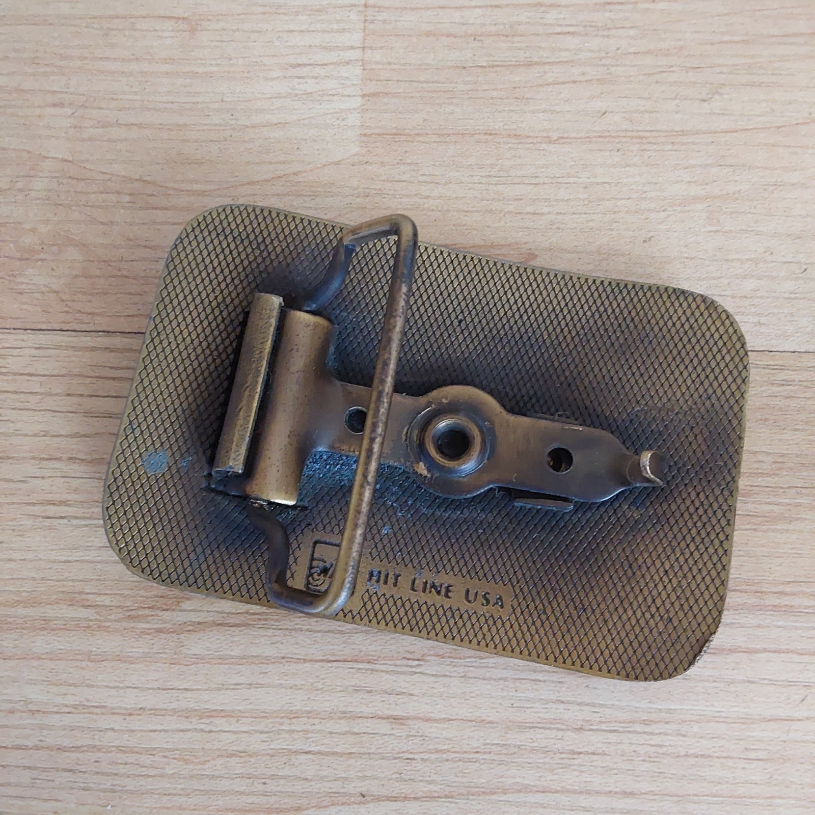 Hit Line Snap On Tools Metal Belt Buckle Sockets Ratchet READ- pitted wear