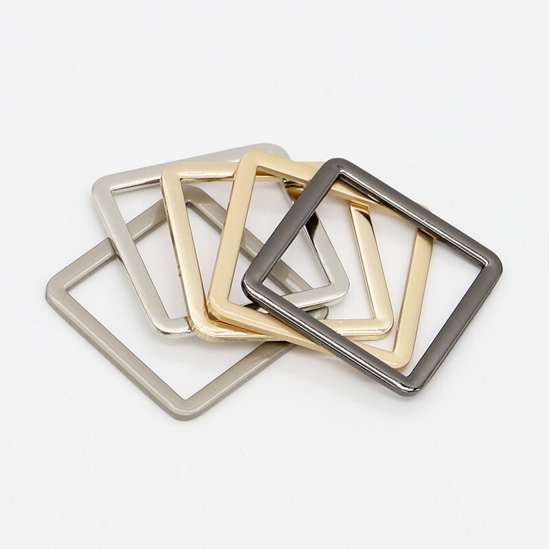1pc Solid Metal Belt Buckle 45 mm Square Replacement Buckle for Backpack Bag DIY