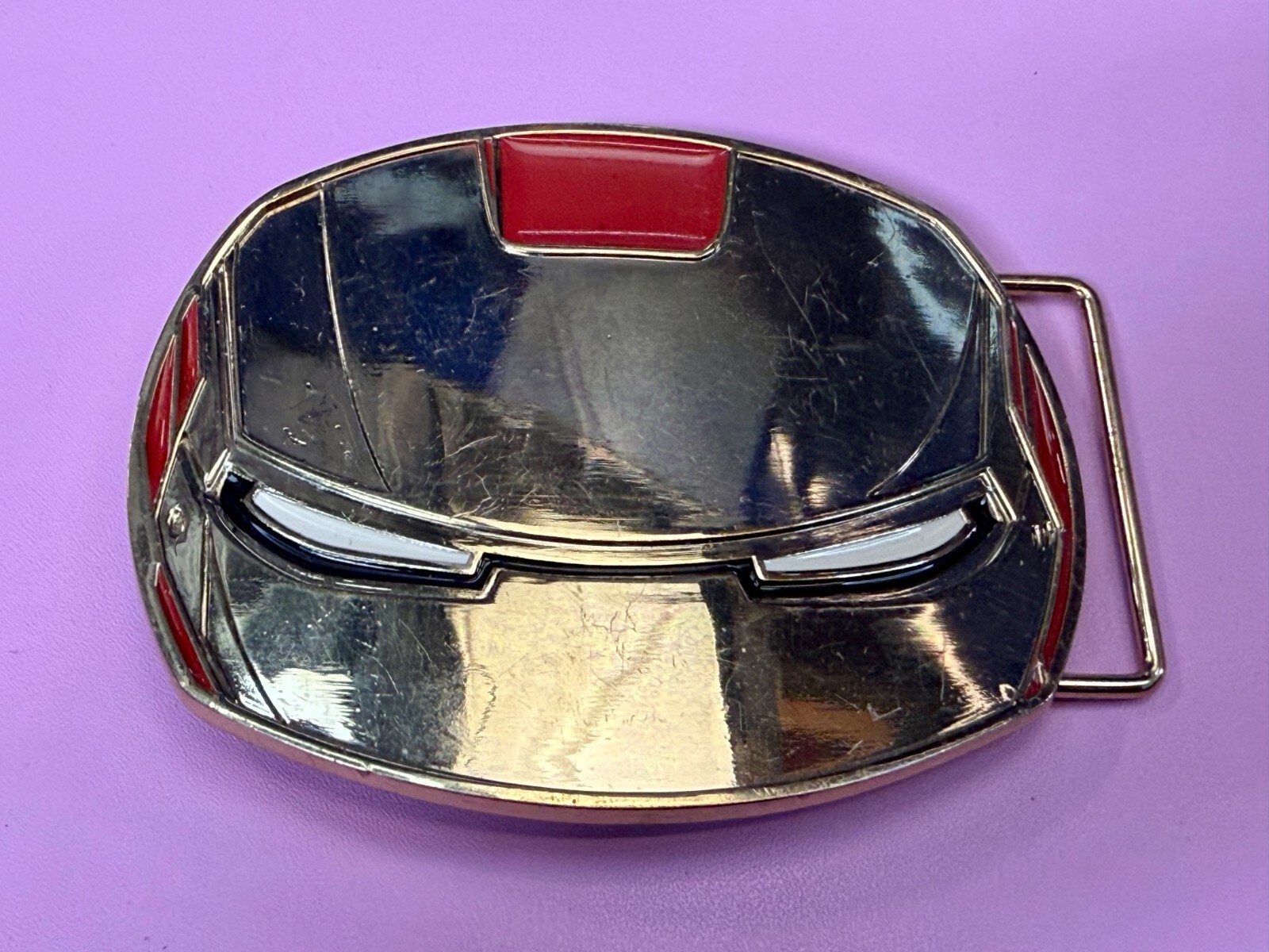 IRON MAN Full metal cosplay or just wear – 2010 Marvel Comics Belt Buckle
