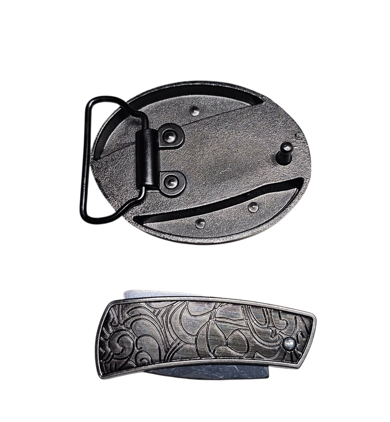 Western Horse 2 in 1 Zinc Alloy Metal Belt Buckle