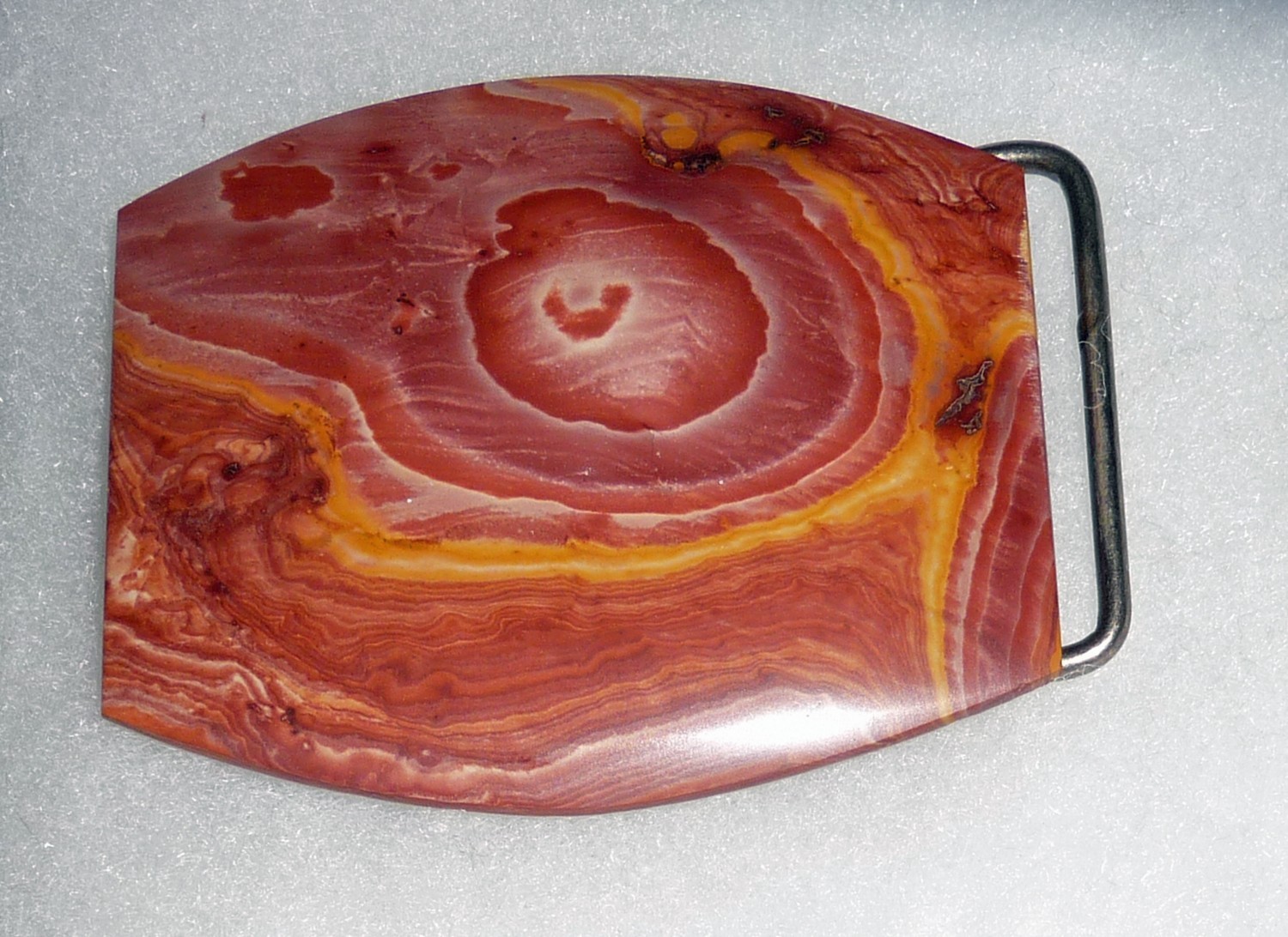 Handcrafted, Jasper, Agate Gemstone Belt Buckle polished natural stone- Pick 1