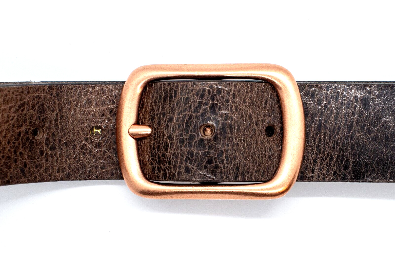 Solid Brass Center Bar Heavy Duty Belt Buckle – Fits 1.5&Prime; (38mm) Belts