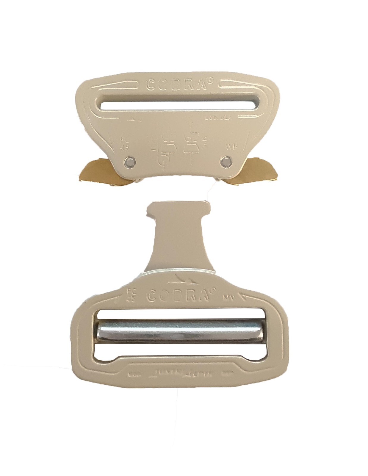 AustriAlpin 45mm 1.75&Prime; Desert Sand Cobra Buckle – Male Adjust Female Fix XL Ears