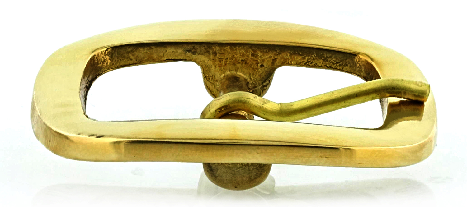 Solid Brass Belt Buckle
