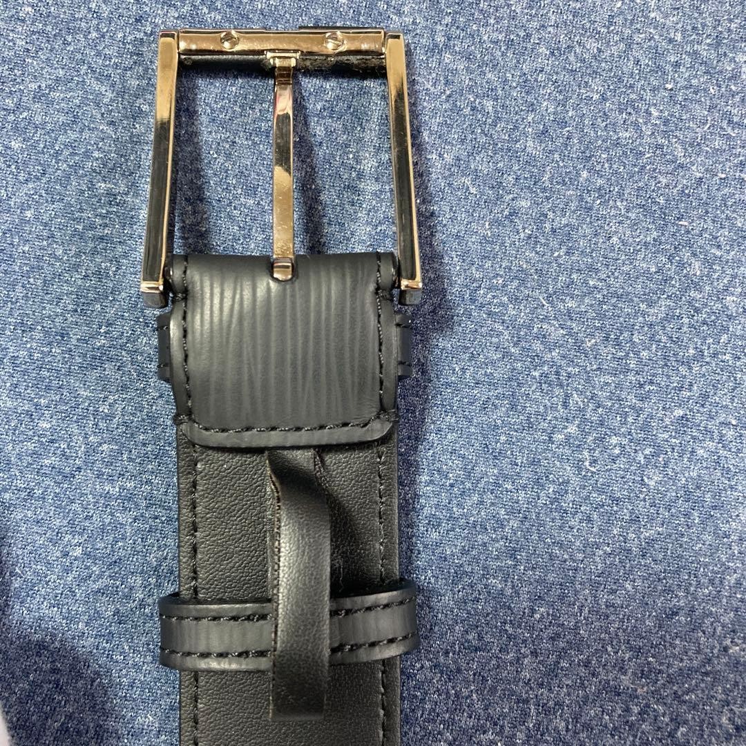 Louis Vuitton Pre-Owned Epi Santulle Legend Black Belt