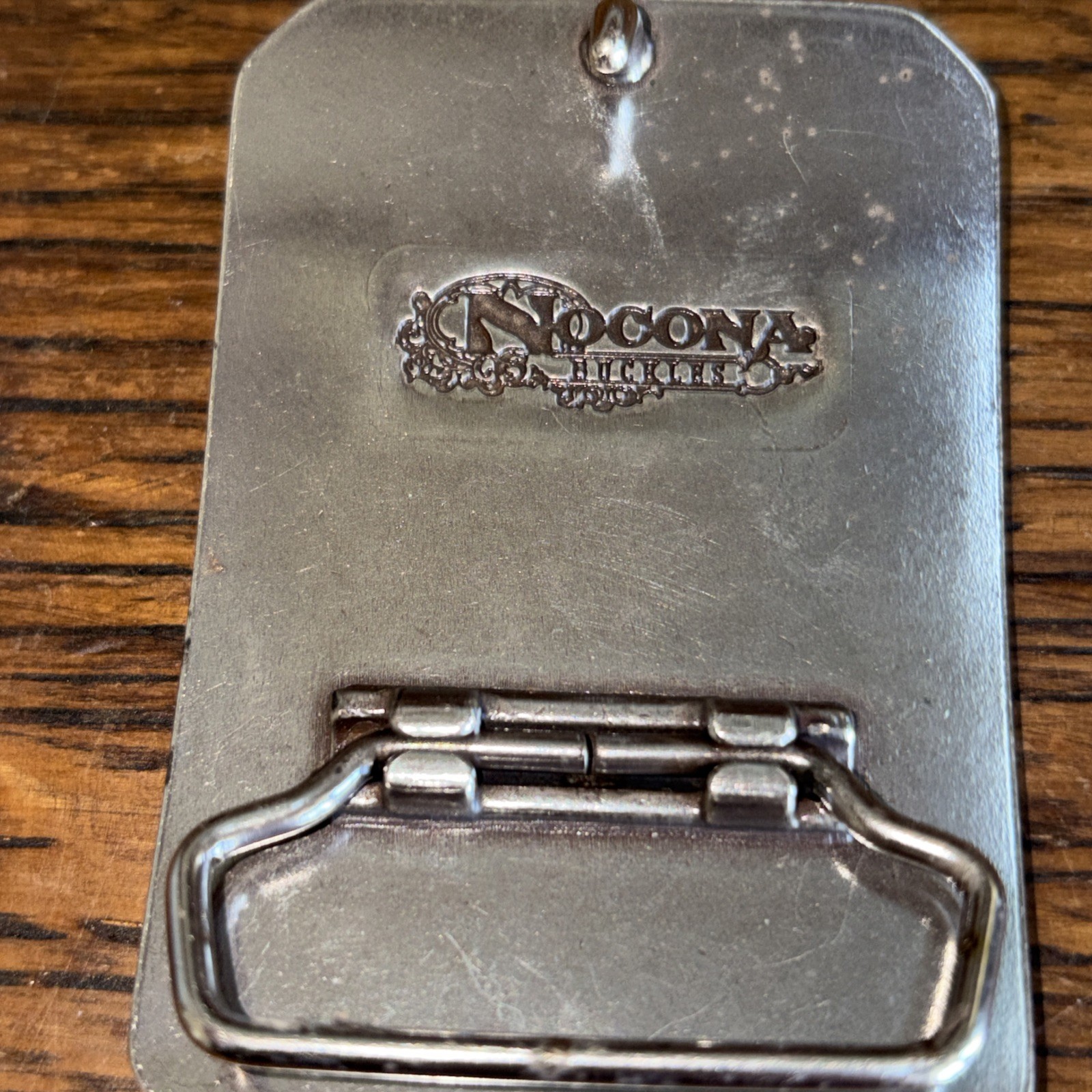Nocona Western Belt Buckle Horse Bronco Rider