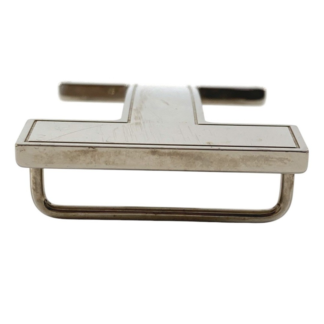 Hermes H Belt Logo Buckle Only Metal Silver