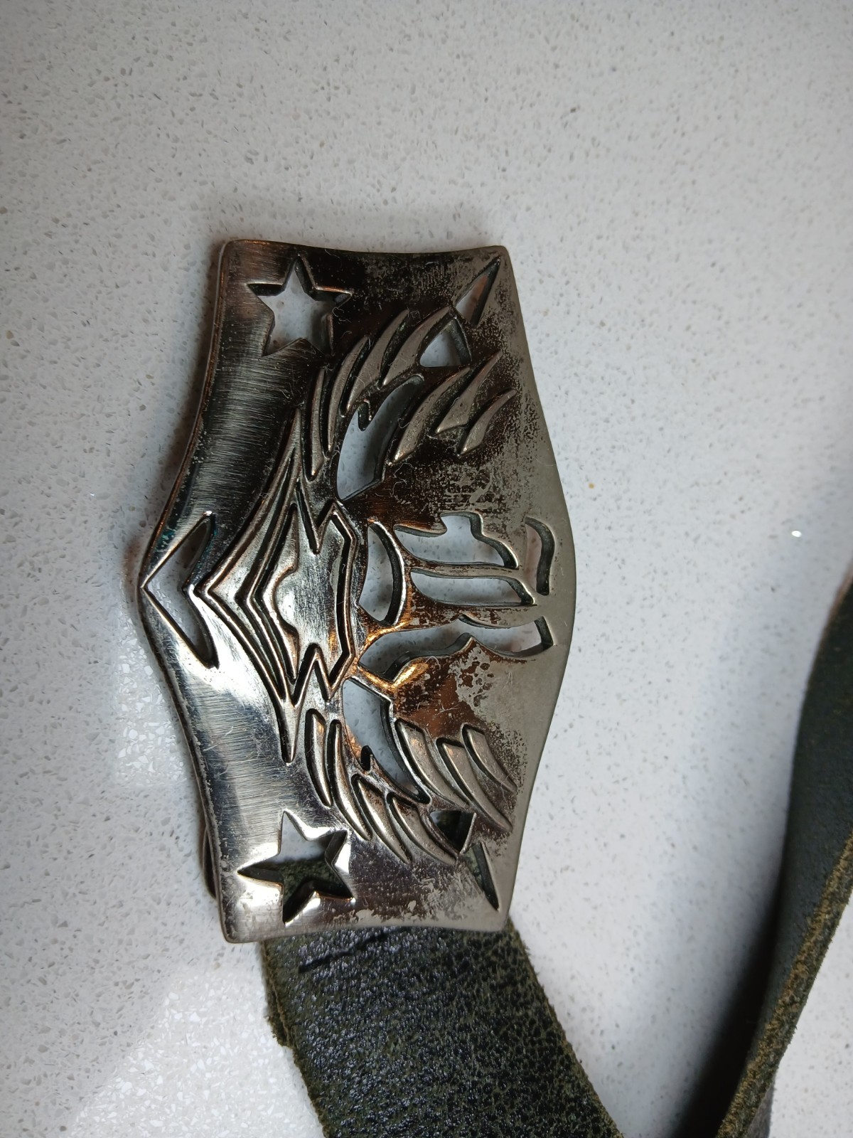 Robbins Jeans Buckle? Belt Buffalo David Bitton/ Canada Size 40