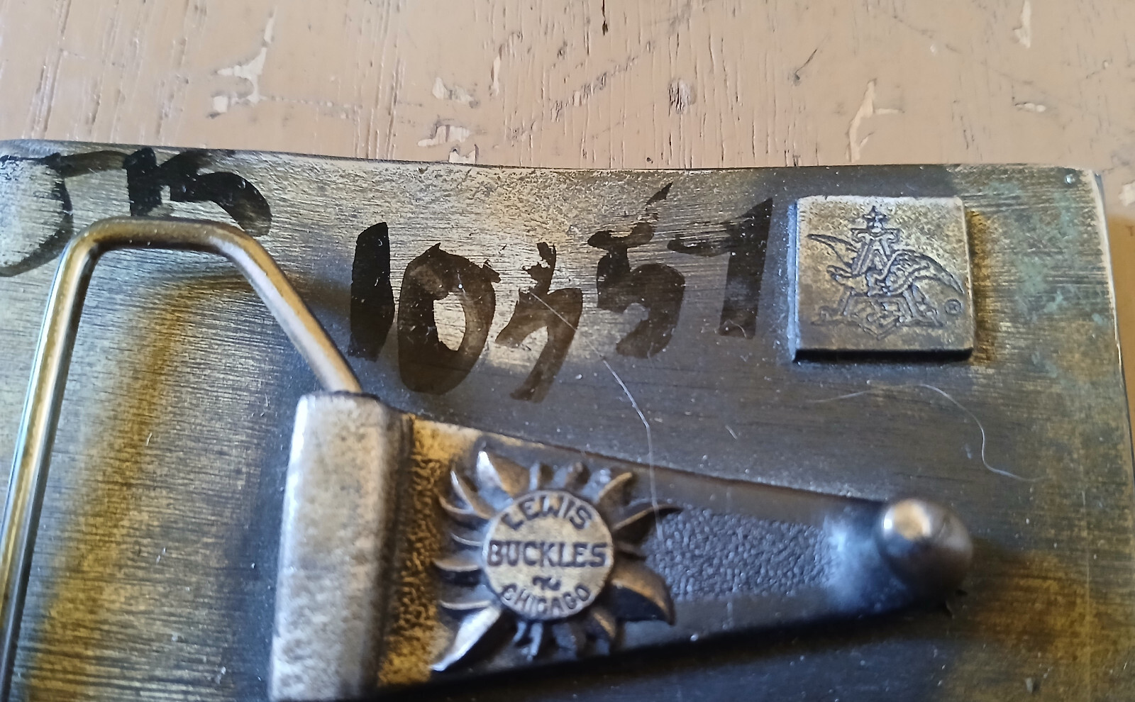 Budweiser Belt Buckle – Used
