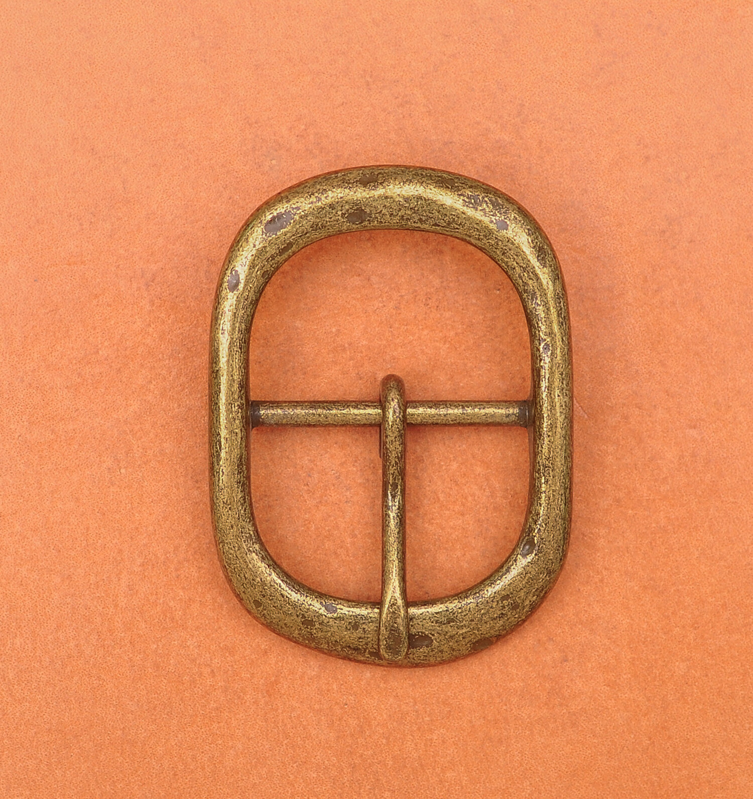 Men Vintage Brass Classic Pin Center Bar Metal Belt Buckle Fit 31MM Straps