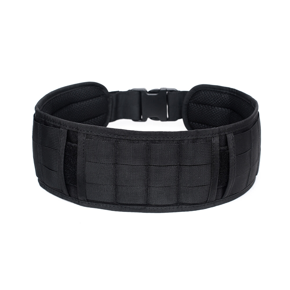 Tactical Molle Waist Belt Multifunctional Padded Patrol Belt Battle Waist Belt