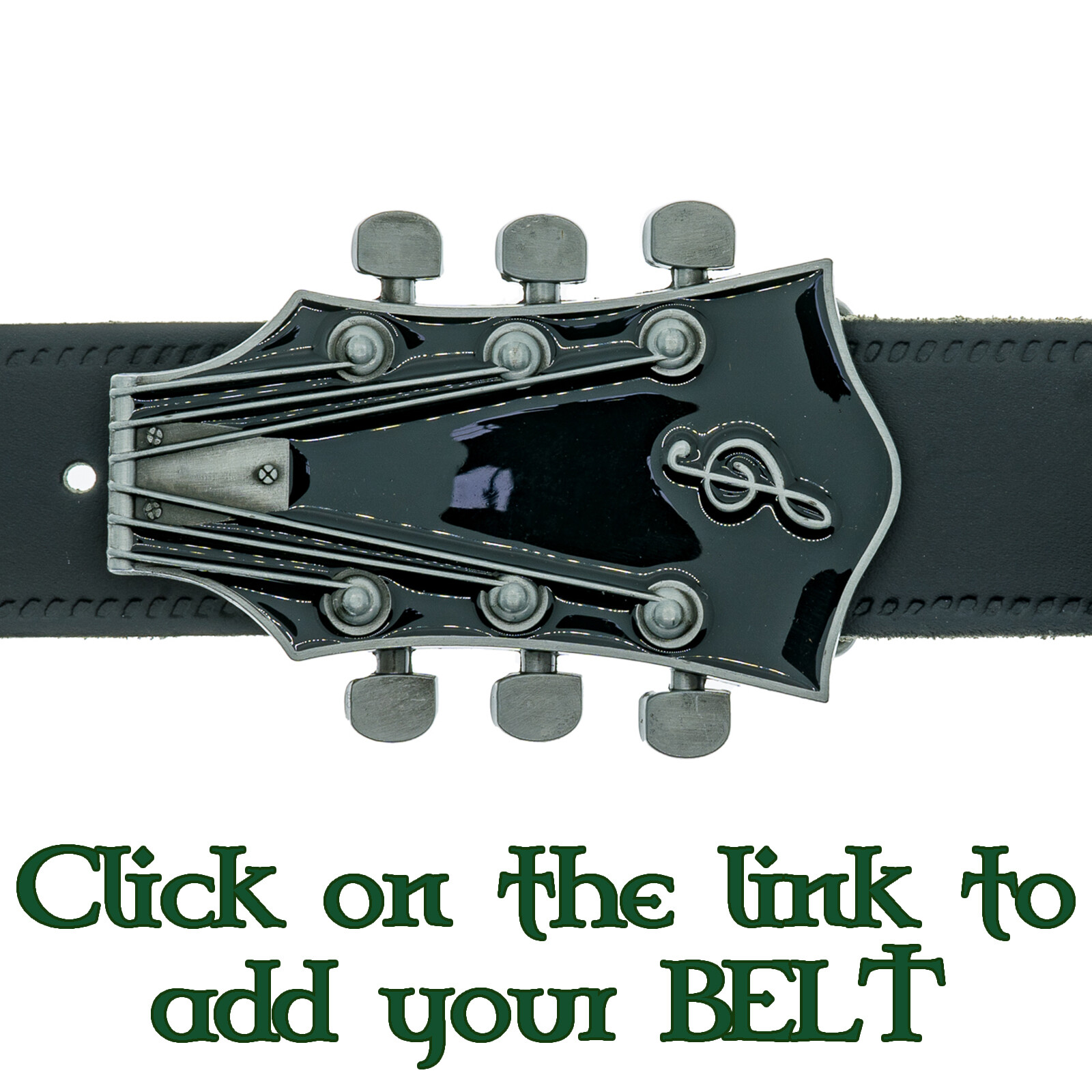 Machine Head Guitar Belt Buckle Tuner Rock Roll Band Metal Biker Enamel