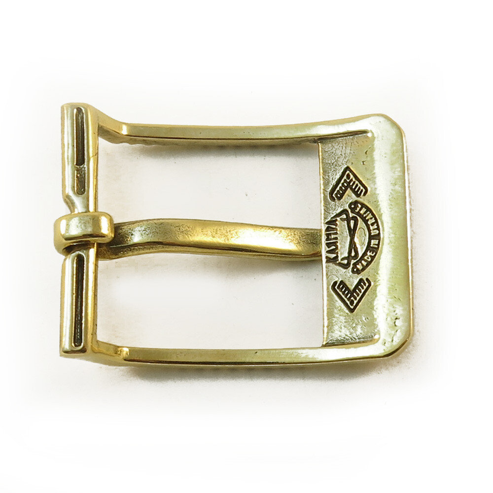 Brass belt buckle « Bayurok », pin type, Handmade Ukrainian embroidery belt buckle