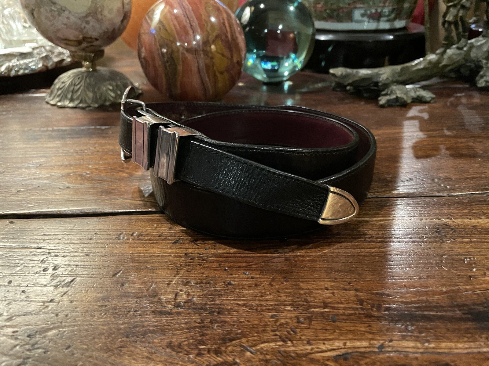 XXL Mexican James Reid Dgn Sterling Silver Belt Buckle 1.25-1”🐂 33-34”