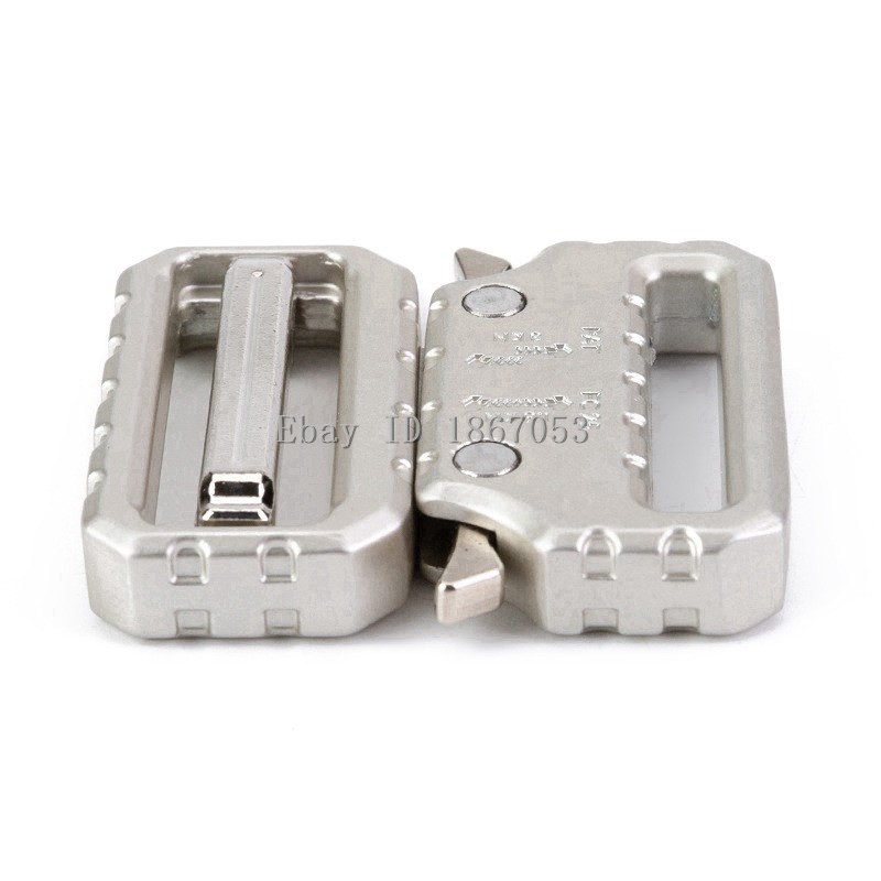 Quick Release Belt Buckle Metal 25mm 38mm Tactical Web Belt Outdoor Hunting Gear