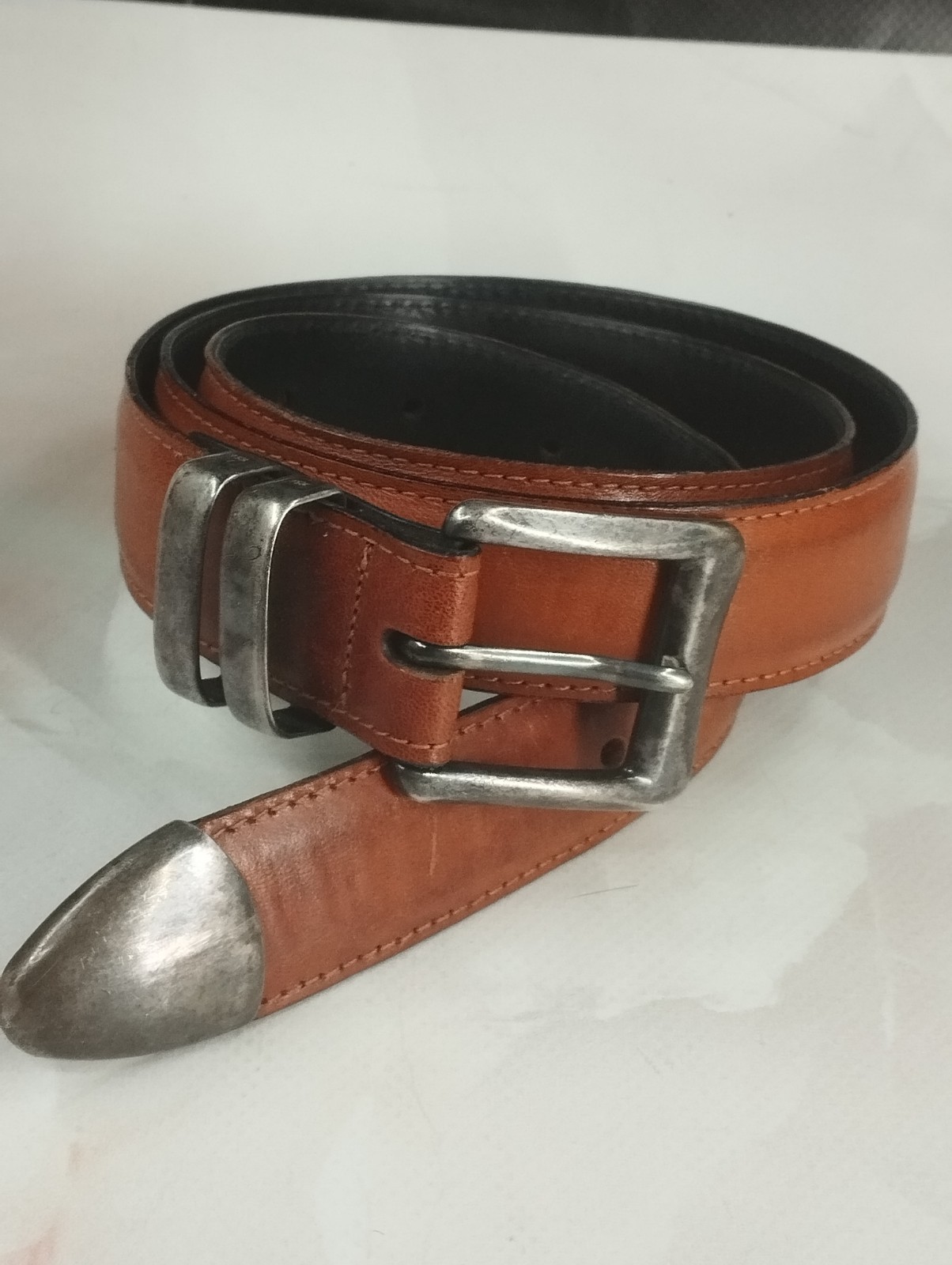 Sterling Silver les mystères de david belt buckle.