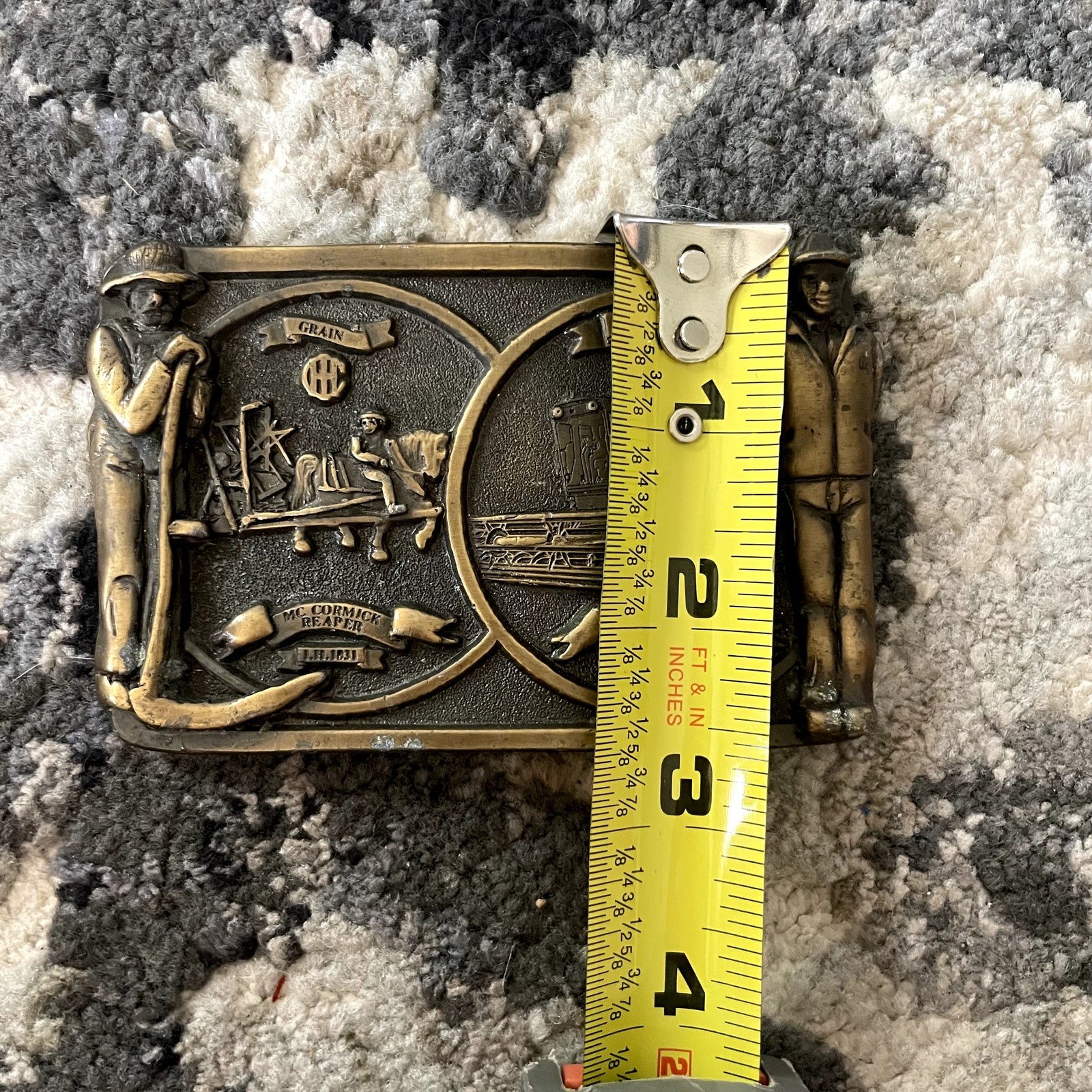 Vintage Spec Cast International Harvester Limited Edition Belt Buckle