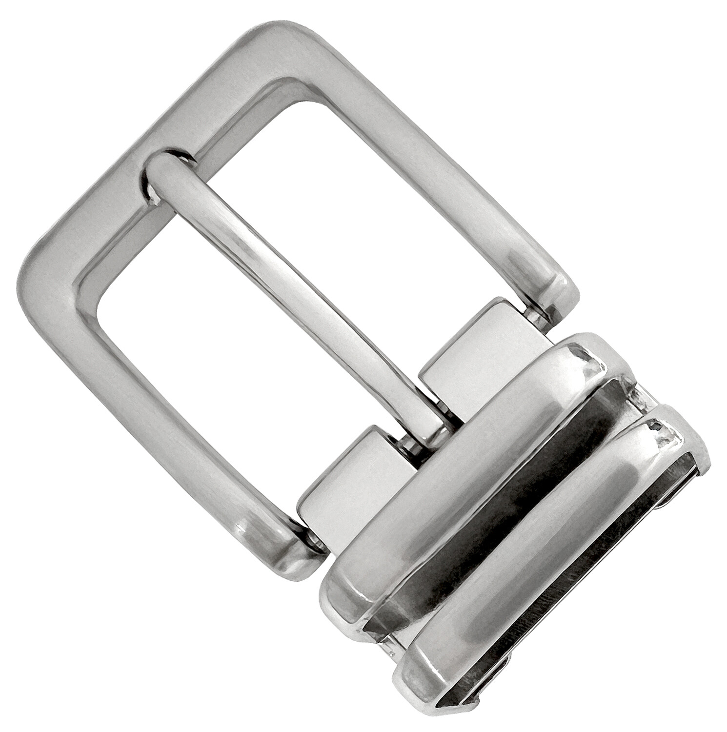 Classic Dress Buckle Belt Buckle Clamp on Buckle fit&rsquo;s 1-1/8&Prime; (30mm) strap