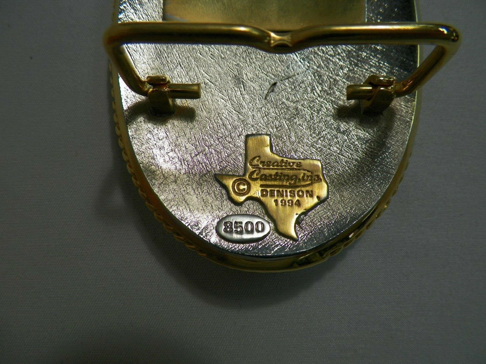 1994 68th Annual Illinois State Skeet Championships Belt Buckle Creative Casting