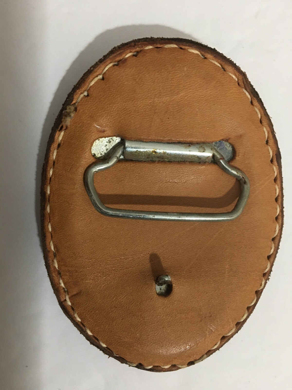 Leather Belt Buckle Dog Unbranded English Welsh Terrier Dog Lover Belt Buckle