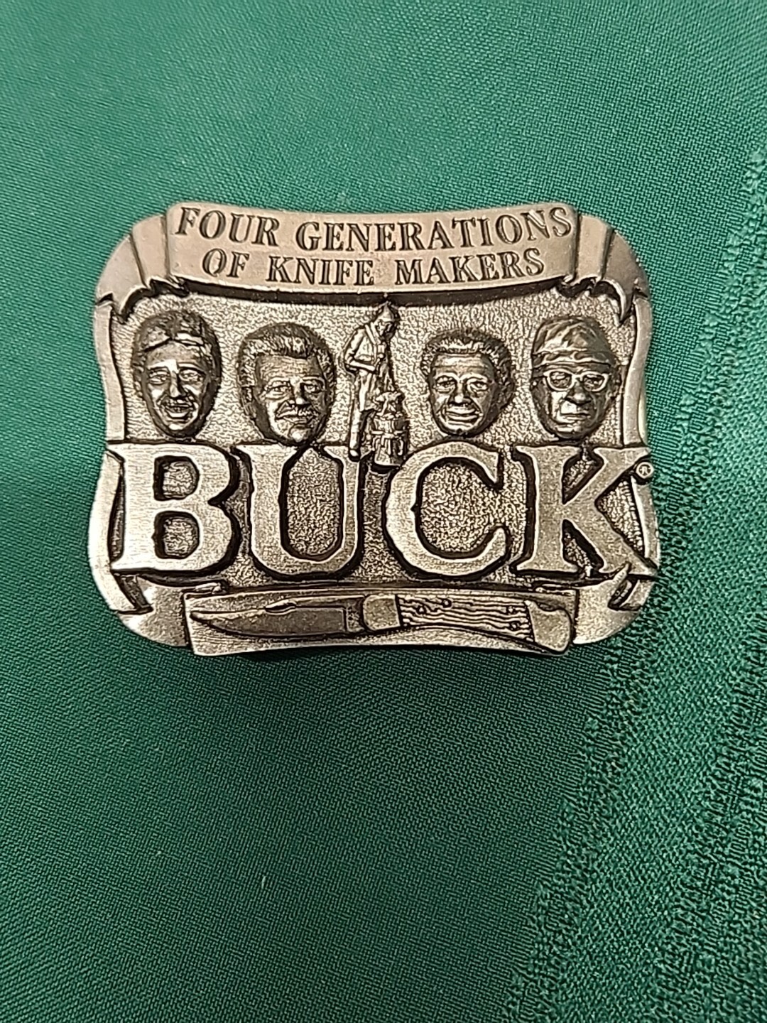 Buck Knives Smoky Mountain Knife Works Belt Buckle