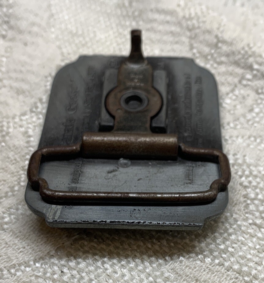 Remington Arms Co First in the Field Canadian Goose 1980 Belt Buckle Vintage