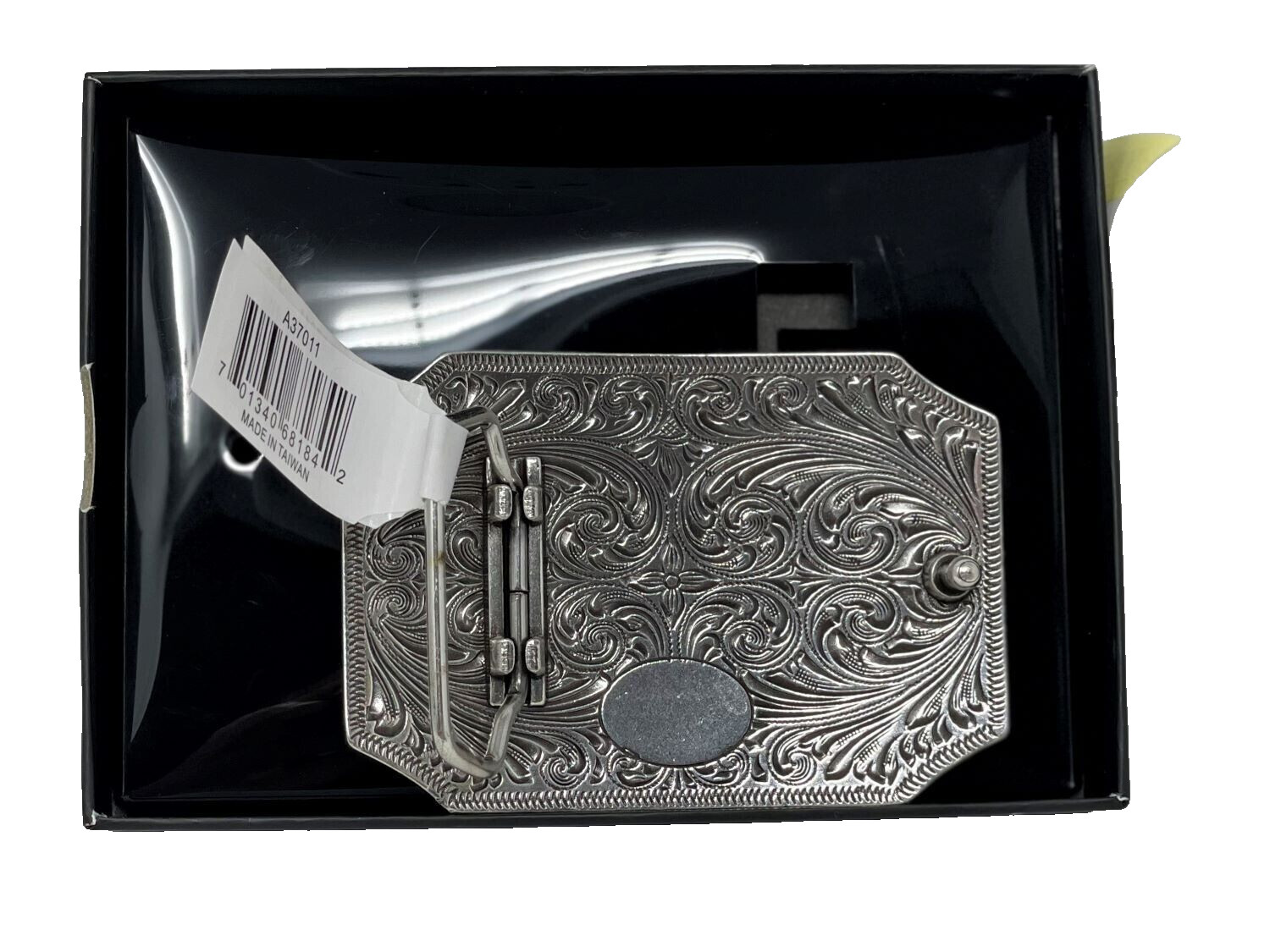 ARIAT TEAM ROPER WESTERN BELT BUCKLE