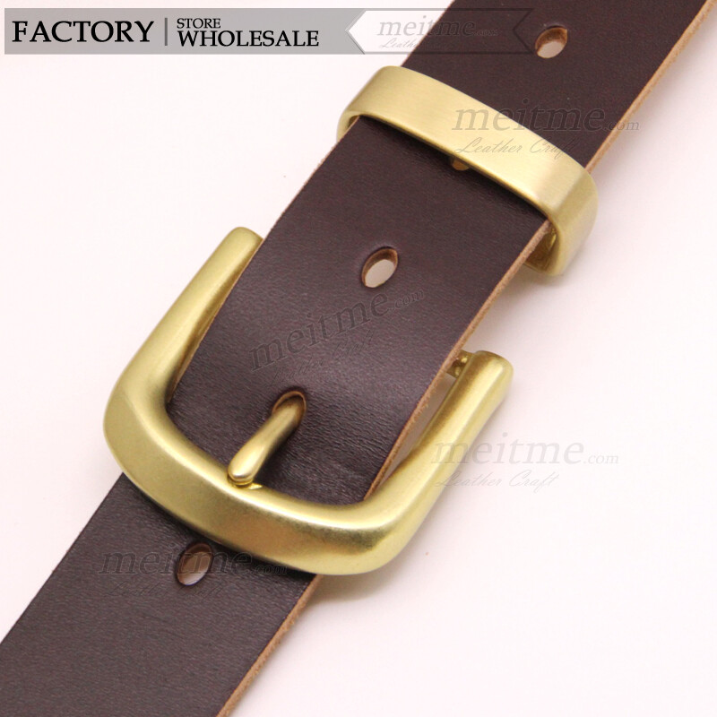 1.5&Prime; Men&rsquo;s Cowboy solid brass belt buckle Keeper replacement Belt Loop Set Lot