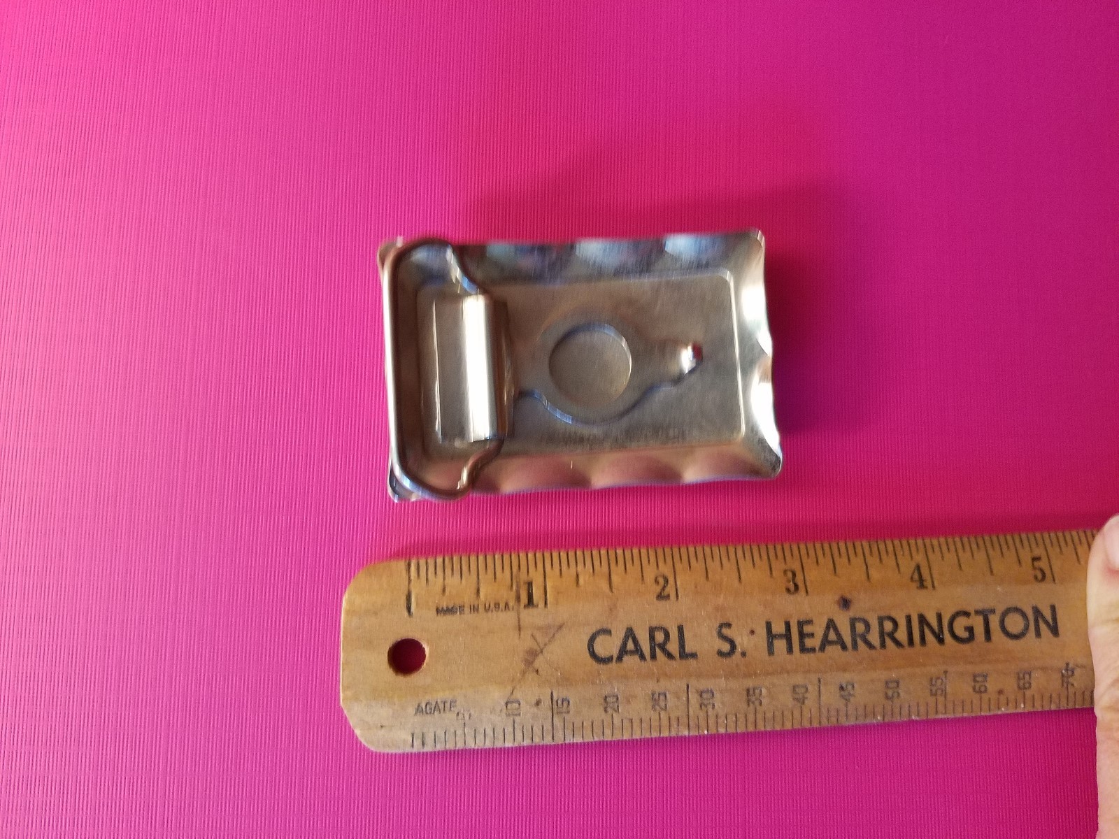 Vintage Locomotive Train Engine Railroad Belt Buckle
