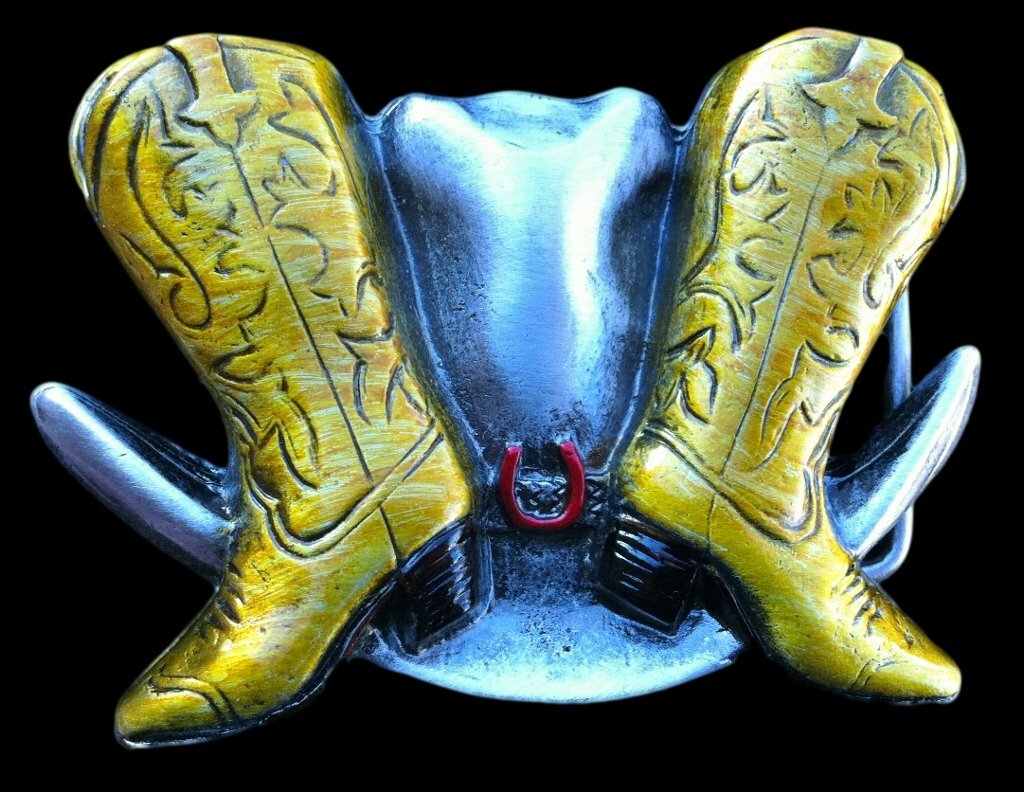 Cowboy Belt Buckle Rodeo Cowboys Cowgirls Boots Western Belts Buckles
