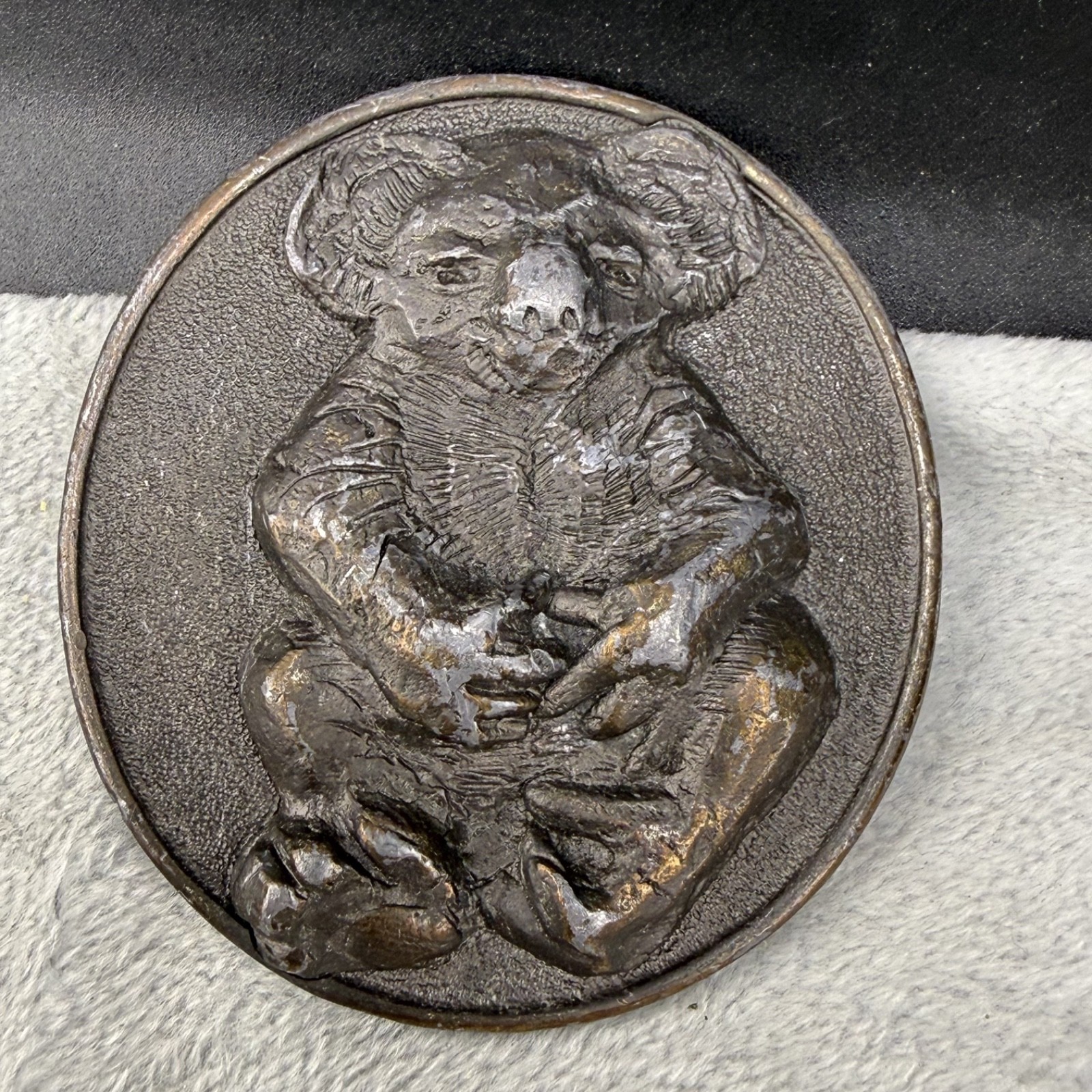 Vintage Koala Belt Buckle Australia Outback Oden