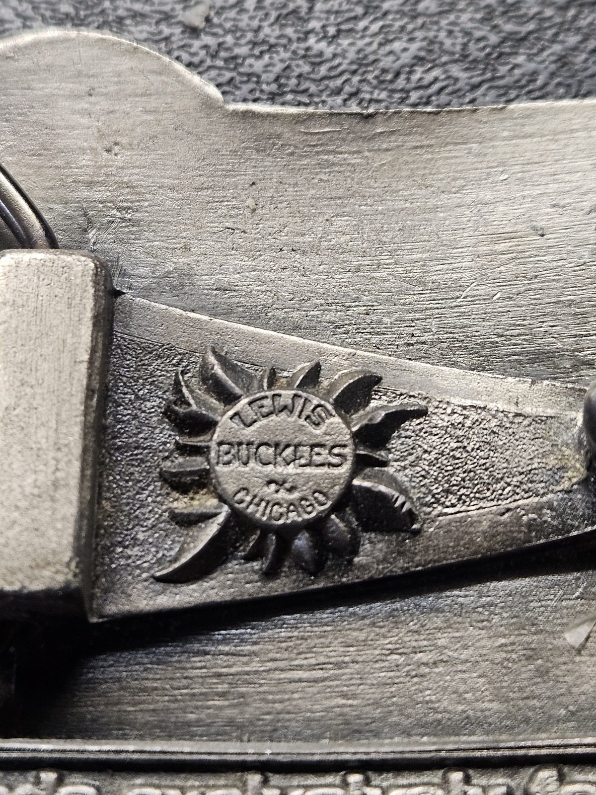 Vintage Cobra CB Radios Belt Buckle Lewis Buckles Chicago Advertising Snake Logo