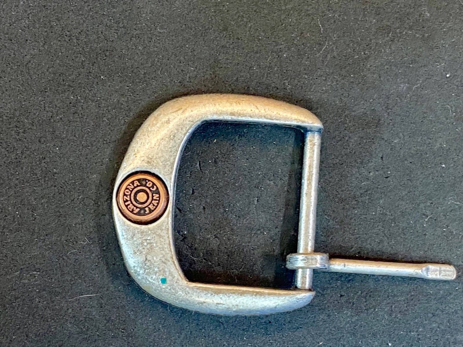 Arizona Jeans Co Replacement Vintage Silver Tone Belt Buckle