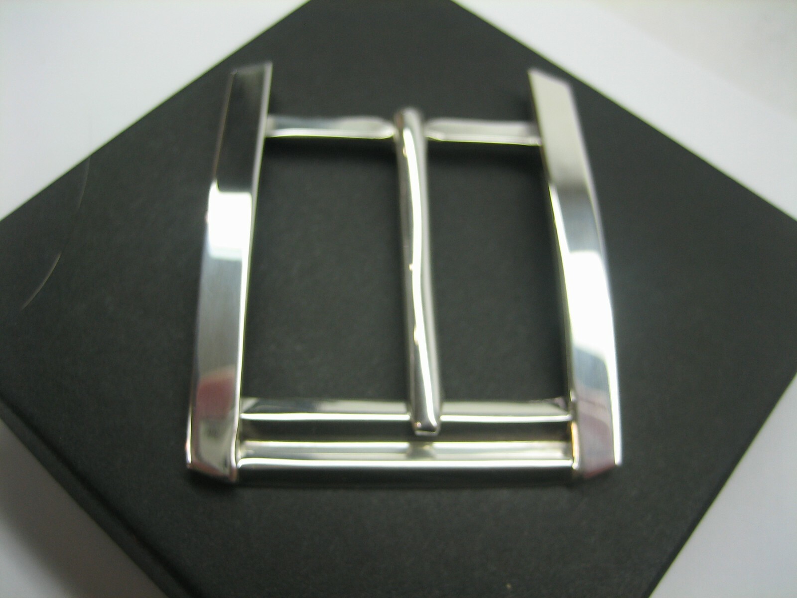 STERLING SILVER 925 BUCKLE WITH GENUINE LIZARD 1.5&Prime; BELT MADE IN U.S.A.