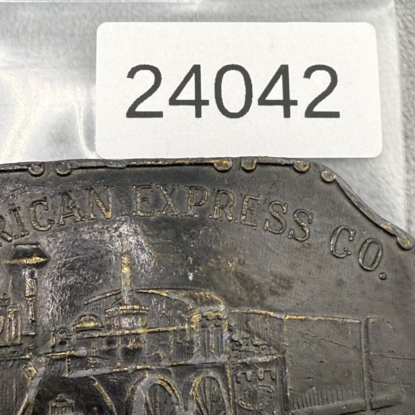Vintage American Express Co.Belt Buckle Lewis Buckles