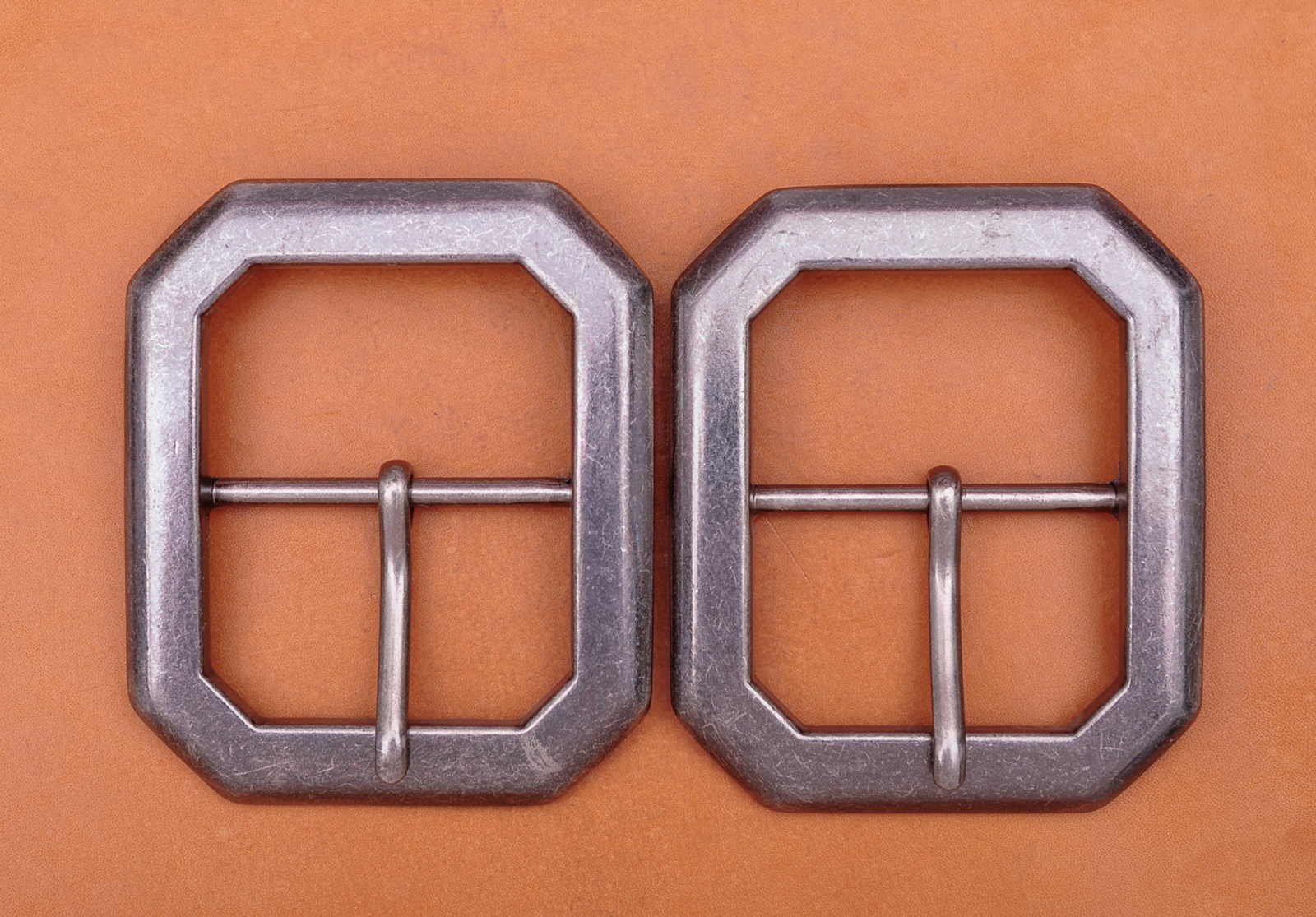 Huge Wide Heavy Duty Strong Chipped Corner Center Bar Pin Belt Buckle Inner 45mm