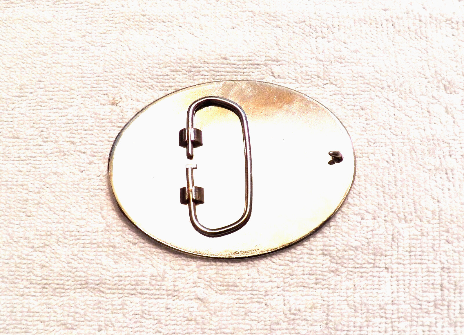 CLASSIC BELT BUCKLE NORTH AMERICAN HUNTING CLUB LIFE MEMBER SILVER/GOLD TON BB16