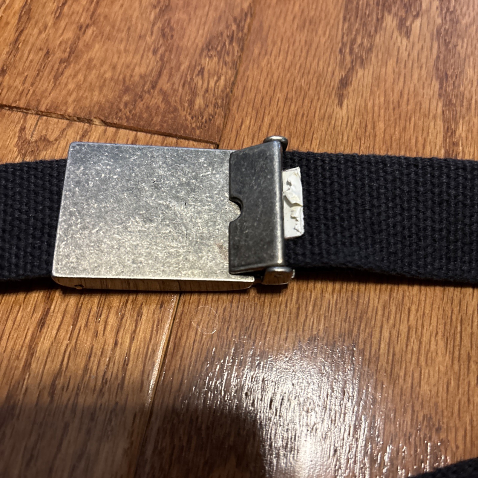 Vintage Tony Hawk Black 36&Prime; Web Belt Metal Buckle Red Hawk Skateboarding