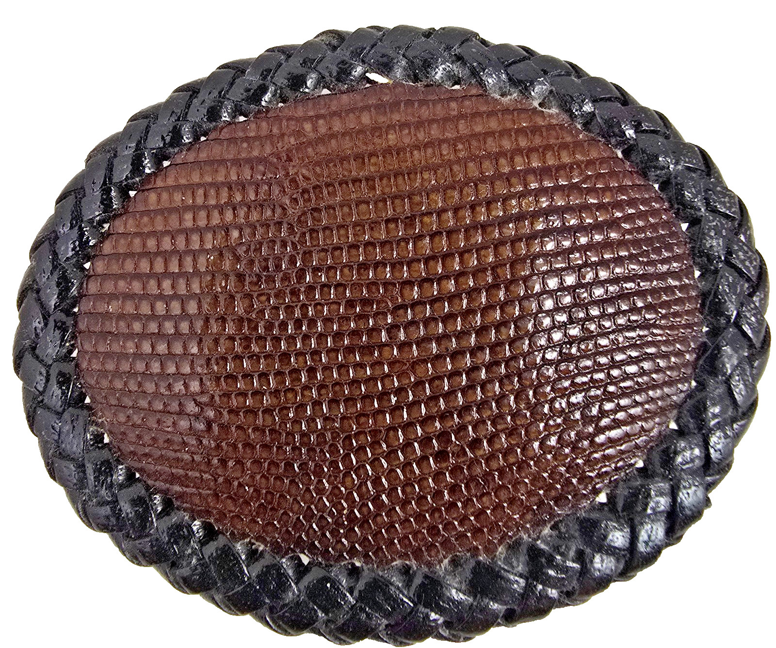 LIZARD skin Belt Buckle Handmade Western Cowboy HANDMADE NEW Authentic brown