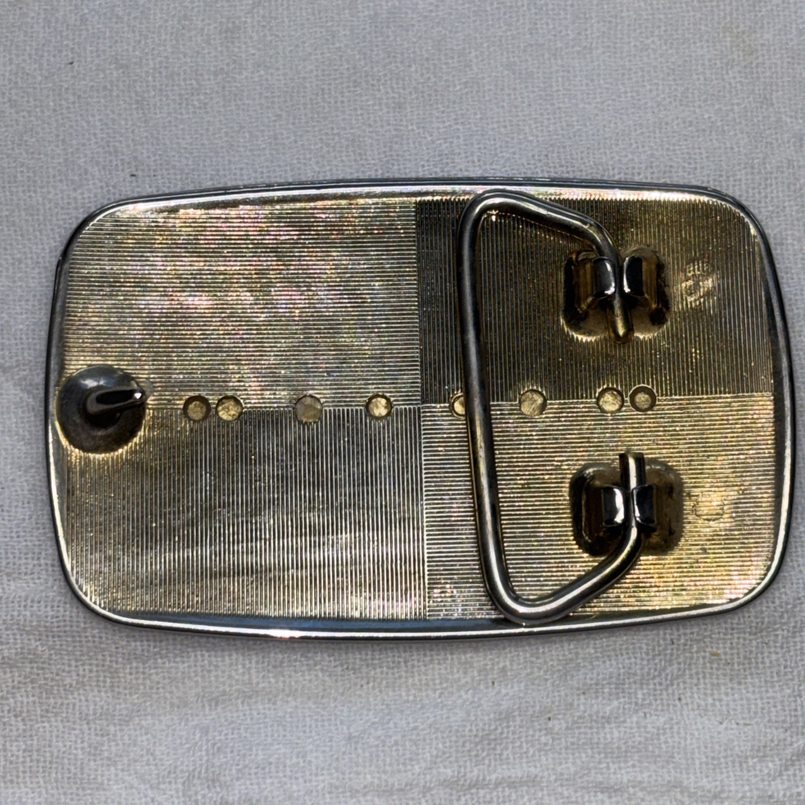MOTO GUZZI MOTORCYCLE BELT BUCKLE-Vintage