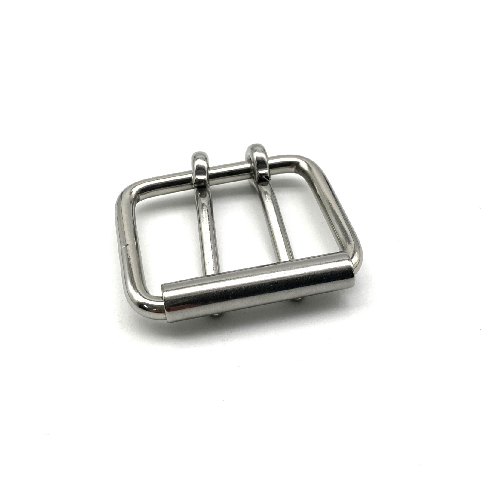 Roller Buckle Stainless Steel Rolling Bar Buckle Dog Collar Fasten Buckle 50mm