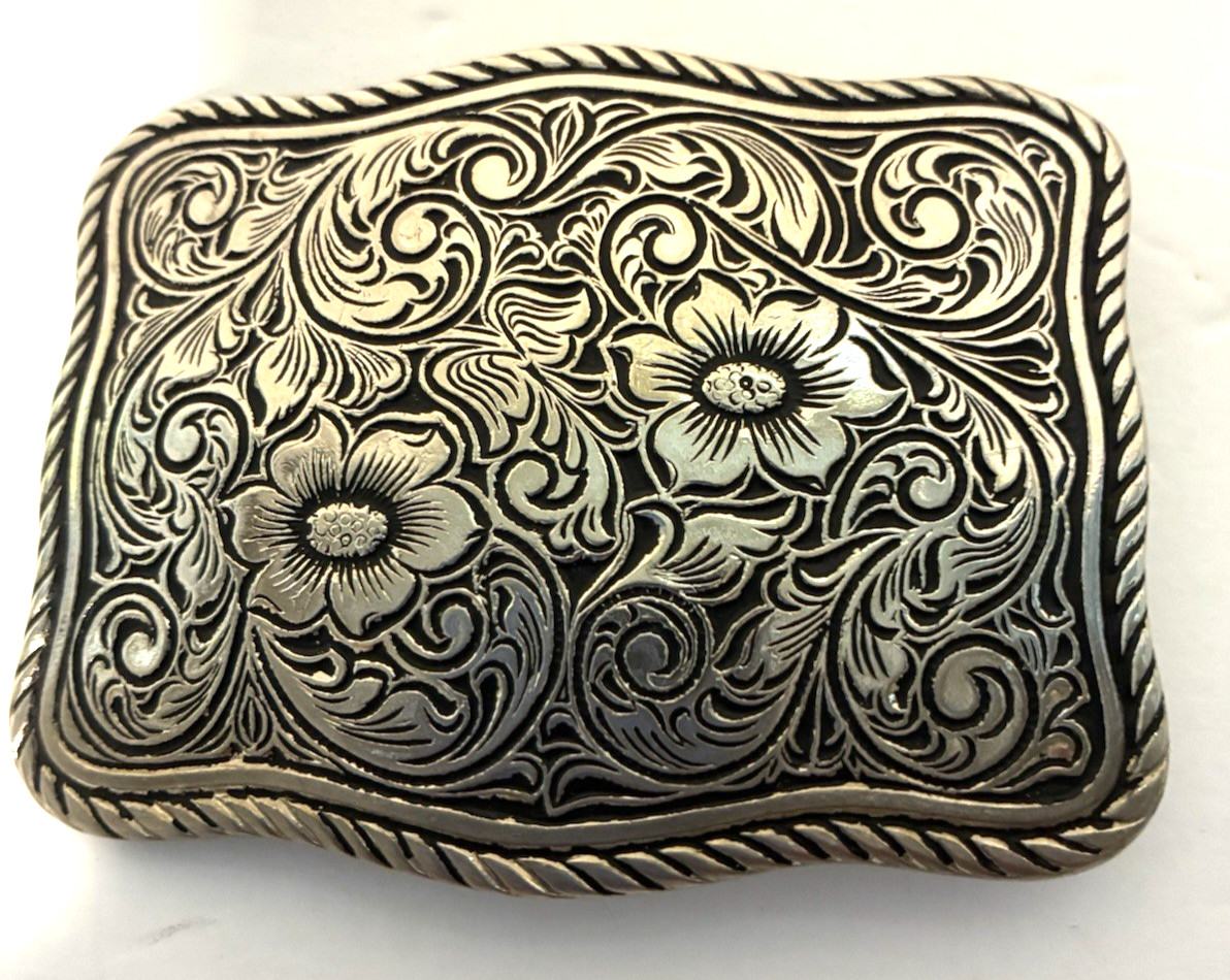 Ladies Silver Tone Square Belt Buckles 2 ½” – 3” Wide 2 ½” – 2 ¾ Tall