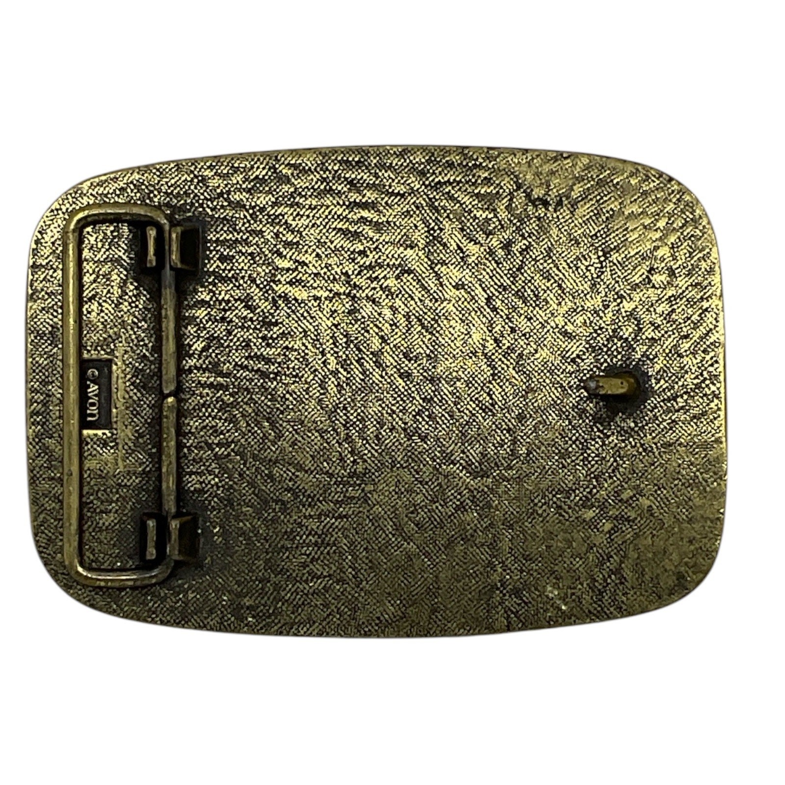 Biplane Airplane Belt Buckle Avon Mens Pilot Aeronautical Vintage Collectible