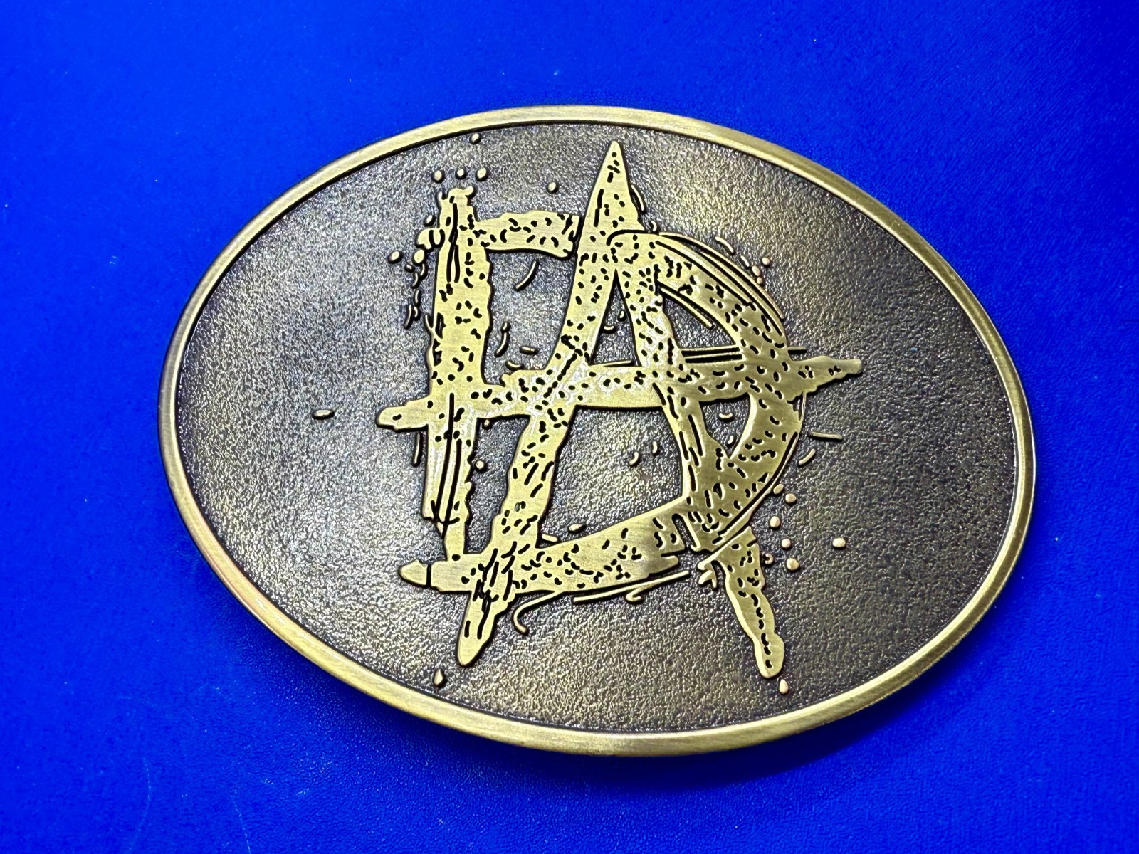 2016 WWE Wrestling Dean Ambros Lootcrate Exclusive Vintage Belt Buckle