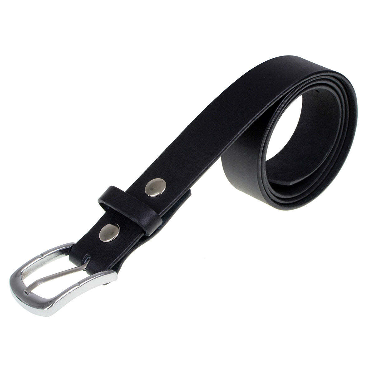 Milwaukee Leather MP7114 Men&rsquo;s Light Black Genuine Leather Belt with Interchange