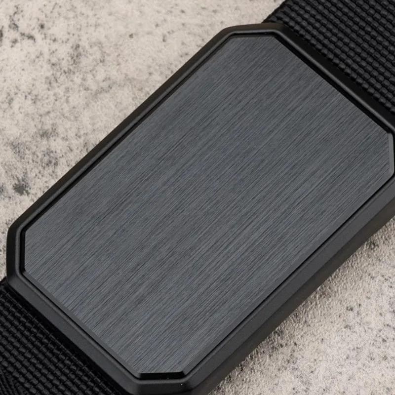 Men&rsquo;s Stretch Belt Quick Release Belt Magnetic Buckle Elastic Webbing Outdoor