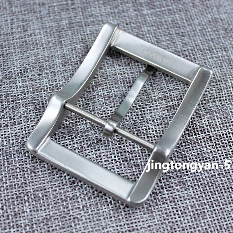 Titanium Belt Buckle Anti-allergic Pin Belt Buckles Fits For 1.5 inches Belt